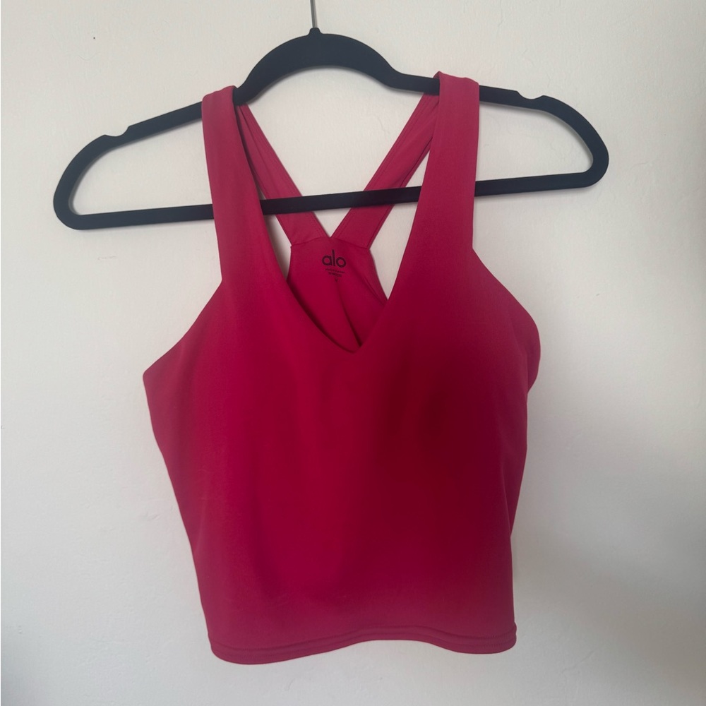 ALO Yoga Hot Pink Top